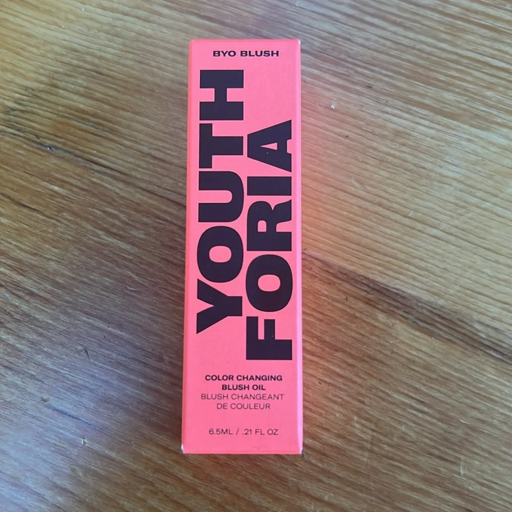 YOUTH FORIA NIB‎ Color Changing Blush Oil BYO BLUSH Reacts To Your Natural PH